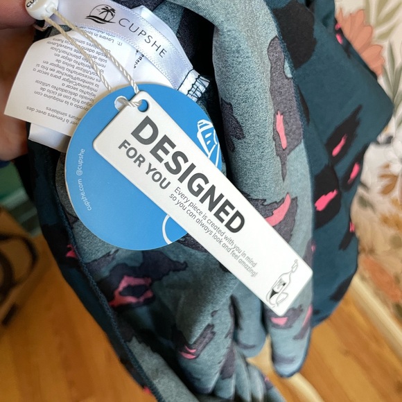 Finding Love Leopard Print Cupshe Dress Size Large BNWT - Picture 4 of 7